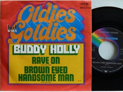Buddy Holly -Rave On / Brown Eyed Handsome Man  D-1972  MCA MCS 6153