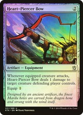 MTG FOIL Heart-Piercer Bow  - Khans of Tarkir #221