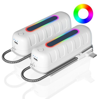 Battery Pack for Oculus Quest 2/3/3S, 5000mAh Extended Power with Multi-Color...