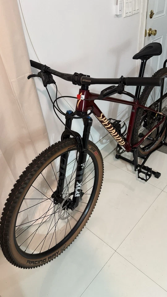 Cincel rígido especializado MTB talla XS color marrón brillante/papaya hielo Foto 4 de 4