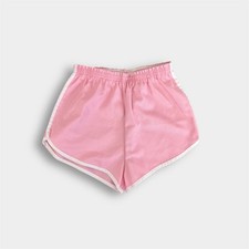 Vintage Jordan Marsh Pink Track Shorts Girls 10 USA