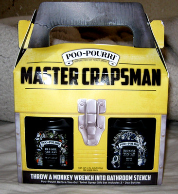 2X Poo-Pourri Master Crapsman Trap A Crap &Royal Flush Toilet Spray 2 oz Ea. NEW