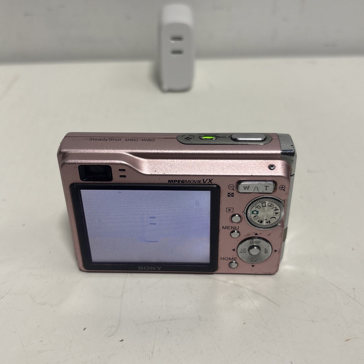 Sony Cyber-shot DSC-W80 7.2MP Digital Camera - Pink for sale