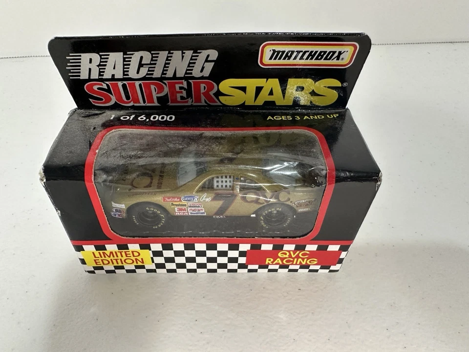 Matchbox Super Stars Geoff Bodine 1997 #7 QVC diecast edición limitada 1/6000 Foto 2 de 4