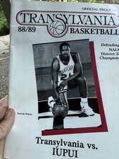 Transylvania (Lexington Ky) Basketball Program 1988-89 (Transylvania Vs Iupui)