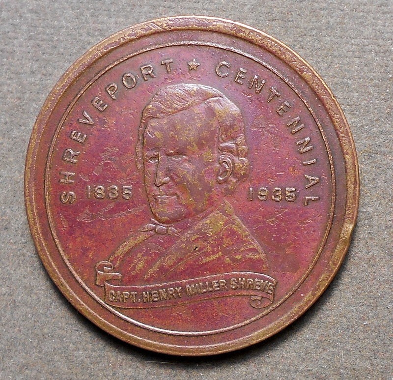 So-Called Dollar HK-692, Shreveport Centennial $, 1935, Shreveport, Louisiana. B