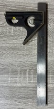Vintage Craftsman 12" Combination Square Hardened 16 Grade Made USA SAE Standard