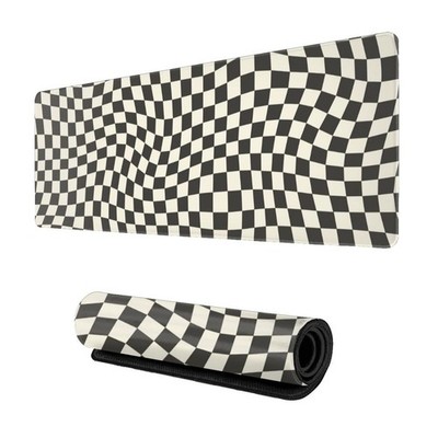 Checkered Vintage Checkerboard Retro Mouse Pad Gaming XL Large Mousepad Desk ...