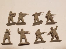 8 Conte Collectables WW2 British Longest Day Paratroops Figures 54mm 1/32 Scale