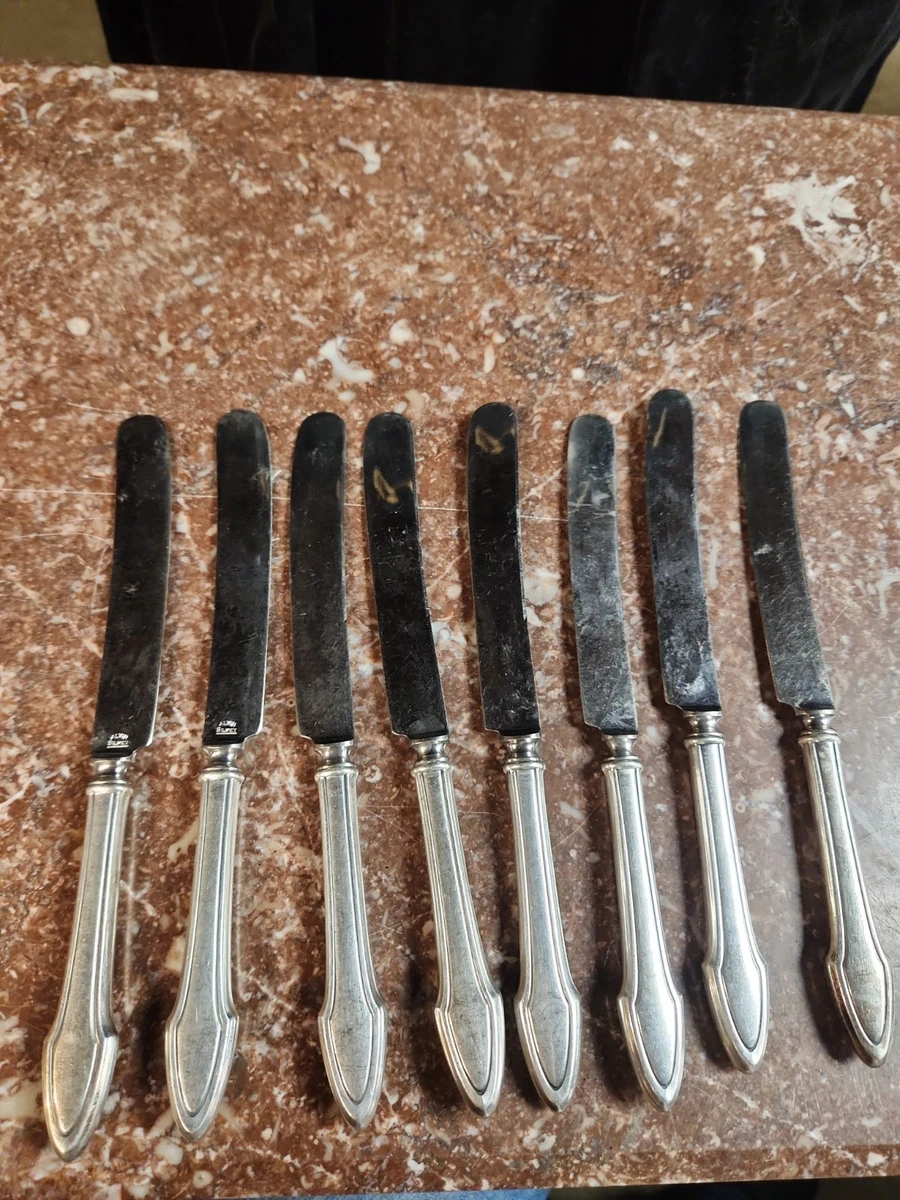 Alvin 1900-1940 Antique US Silver-Plated Flatware Flatware-Knives