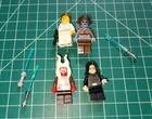 Custom LEGO Shaak Ti, Barriss Offee, Aayla Secura Padme Amidala Minifigures