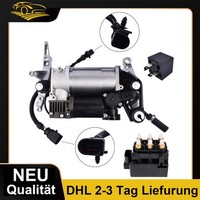 4L0698007 Kompressor Luftfahrwerk & Relais Komplett FüR Audi Q7 3.0 Tdi Quattro