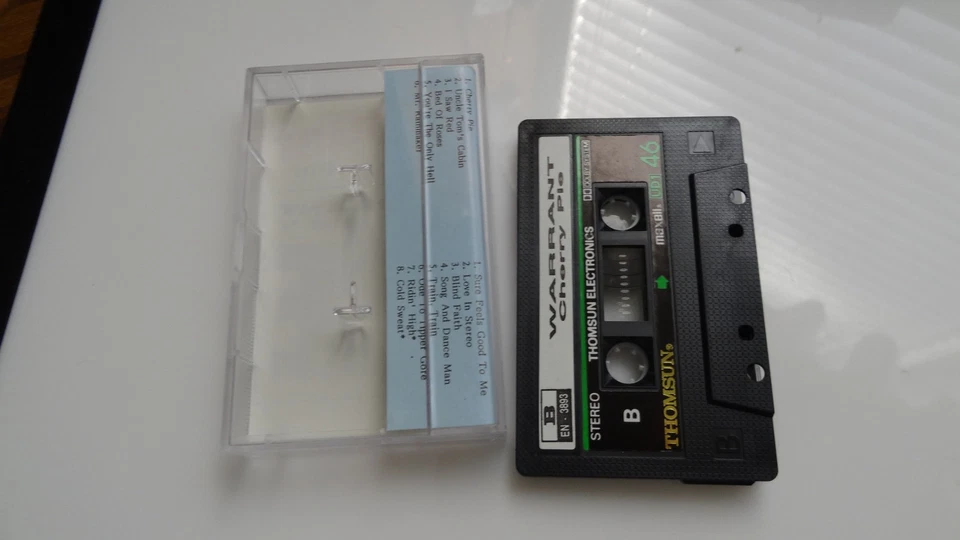 Cherry Pie-Dirty by Warrant (Cassette, 1990) - Image 2 of 2