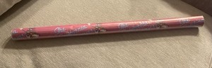 Vintage 1980’s Unopened Roll Of California Raisins Purple Gift Wrapping Paper