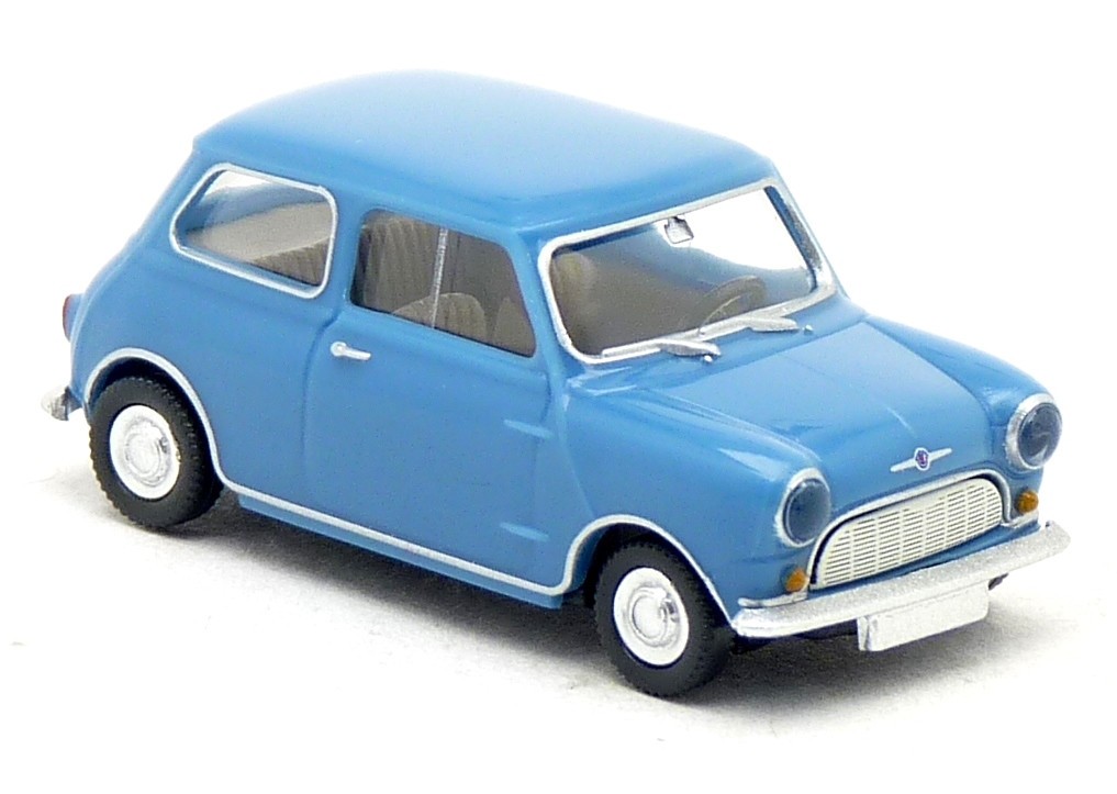 Wiking 022601 - Morris Mini Cooper hellblau PKW Modell - 1:87 H0