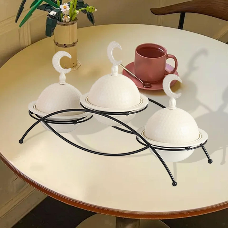 Snack Platter Dessert Dividing Plate,Food Storage Containers Dry Fruit Tray Nut