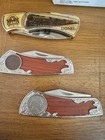 Lot of 3 Vintage Centennial 1900-'00 100th anniv. pocket knives with pouches — photo 4
