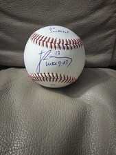 James Ramsey Auto Official Rawlings NCAA Baseball Georgia Tech Yellow Jackets 