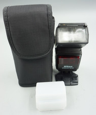 Nikon SB-600 Speedlight Flash Works w/ Diffuser, Pouch, Stand 593