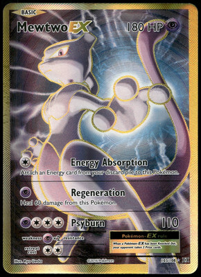 [NM/LP] Mewtwo EX 103/108 Evolutions Full Art Holo Ultra Rare 2016