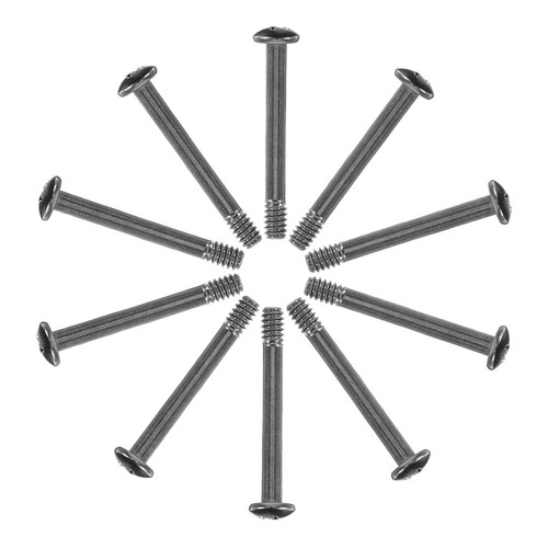 10 Pcs Long Screw Computer Cooling Fan Screws Case Counter-locked - Bild 12 von 12