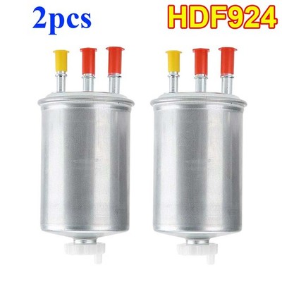 2 HDF924 Diesel Fuel Filter Metal Accessary HDF924 ADG02342 Fuel Filter for Ford