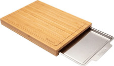 CPK-4884 Bamboo Cutting Board with Hidden Tray