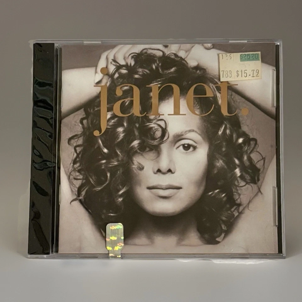 JANET JACKSON SEALED SELF TITLED JANET. ALBUM REISSUE 2 LP 1993 US CASSETTE & CD - Image 4 of 4