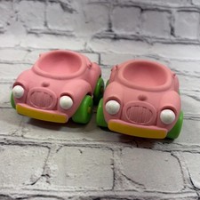 Nerfuls Windy Figure Soft Car Pink Buggy 1985 Convertible VTG Toy Parker Brother