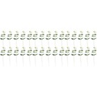 30 pcs Eucalyptus Leaf Cake Plugins Tropical Leaf Cake Inserts