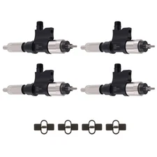 Complete 4PCS Injector Set for Isuzu 4HL1 6HL1 095000-5501A Direct Replace