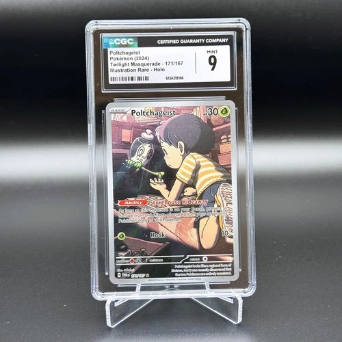 Poltchageist - 171/167 - Twilight Masquerade - CGC Mint 9 - Pokémon TCG