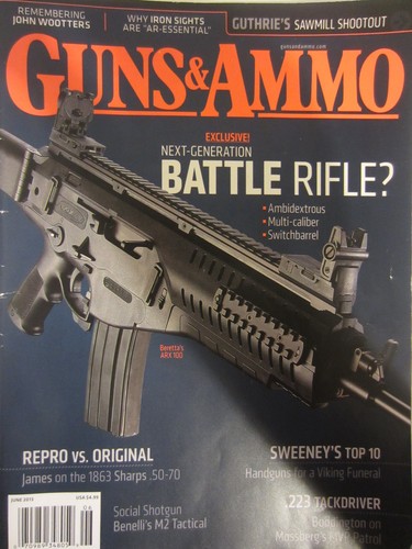 Waffen & Munition Magazin Juni 2013 Repro vs Original Sweeney's Top 10 .223 Tackdrive