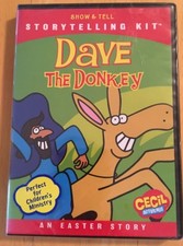 DAVE The Donkey Show Tell Easter Story Telling Kit CD-ROM PC MAC 2 Booklets