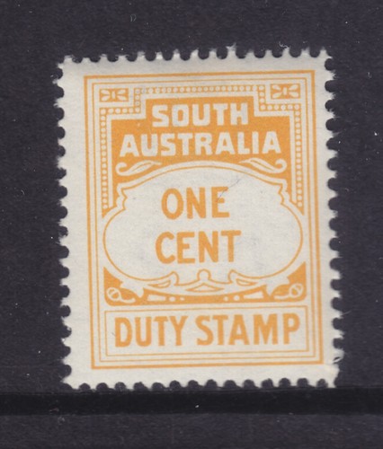 S.A.: 1c STAMP DUTY WMK C/SA MUH... ..