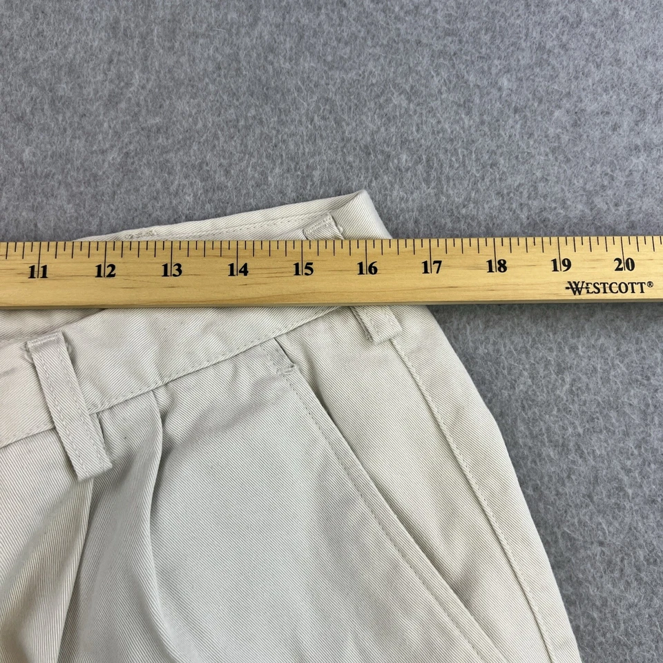 Pantalones Cortos de Golf Nike Para Hombres 36 Caqui Claro Plisados Bolsillos Cortados Chinos Atléticos Adultos Foto 2 de 4