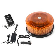 Amber Remote Control Strobe Beacon Light Rooftop Emergency Warning Hazard Utv