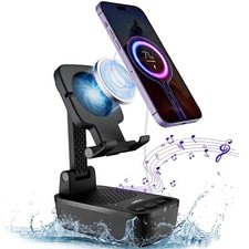Gifts for Men WomenBirthday GiftsIPX7 Waterproof Cell Phone Stand with Blueto...