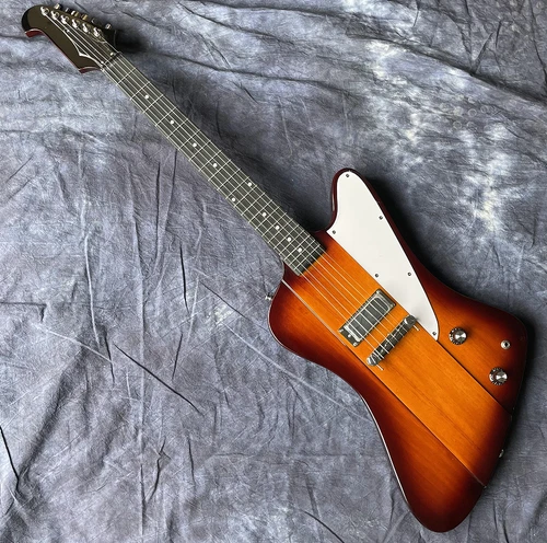 Electric Guitar Firebird Sunburst H Pickups Rosewood Fretboard Bone Nut Guitar