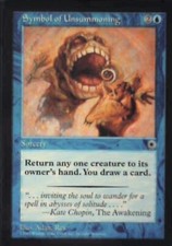 Symbol of Unsummoning - Portal: #70, Magic: The Gathering Nm R110
