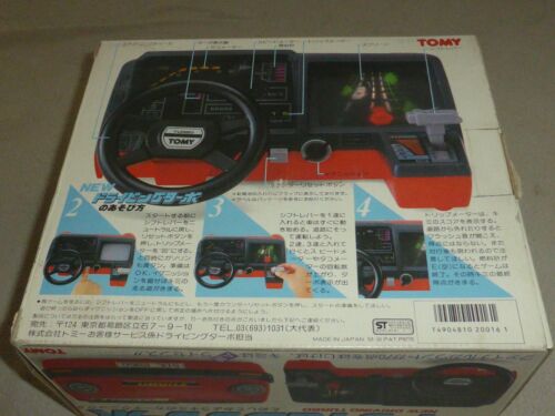 VINTAGE TOMY TURNIN TURBO ARMATURENBRETT FAHRSPIEL 1983 RENNWAGEN - Bild 5 von 11