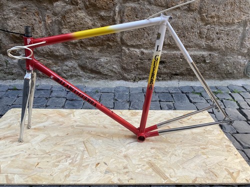 Telaio Bdc Vetta/Cinelli Per Learco Guerra Vintage Columbus Tubi Ovali - Foto 12 di 12