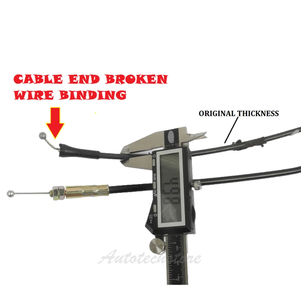 Puerta trasera puerta levadiza ventana trasera pestillo liberación cable metal para Ford Expedition nuevo Foto 4 de 4