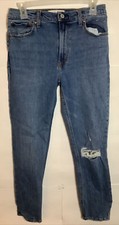 ABERCROMBIE  FITCH - High Rise The Skinny - JEANS Size 27 / 4 R - Distressed