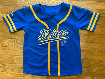 st louis blues baseball jersey
