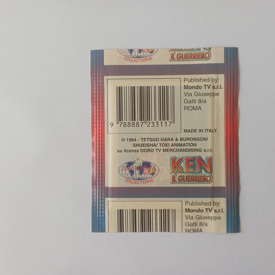 Bustina Ken Il Guerriero (Mondo Tv) - Nuova da edicola - Sigillata   - Immagine 2 di 2
