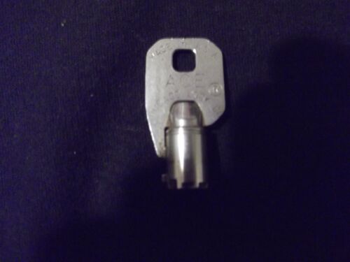 Ace Tubular 7-Cut Key For Coca Cola Cooler Machine Coke Pepsi Vendo Cavalier - Afbeelding 1 van 6