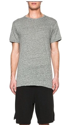 John Elliott Classic Crew Tee Grey (Size 0/XS)