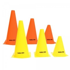 GORILLA SPORTS® Hütchen Pylonen Markierungskegel Trainingshütchen Agility Sport