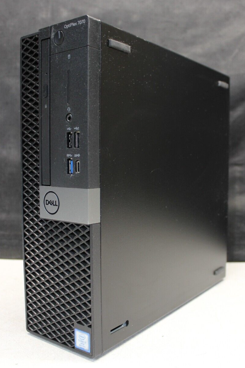 Dell Optiplex 7070 SFF Desktop - Intel I7-9700, 16GB RAM, 256GB